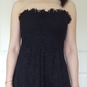 Little Black Dress - Silk Lace with Boning